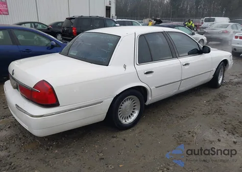 2000 Mercury Grand Marquis Ls из США, поврежденный, VIN 2MEFM75W1YX640511